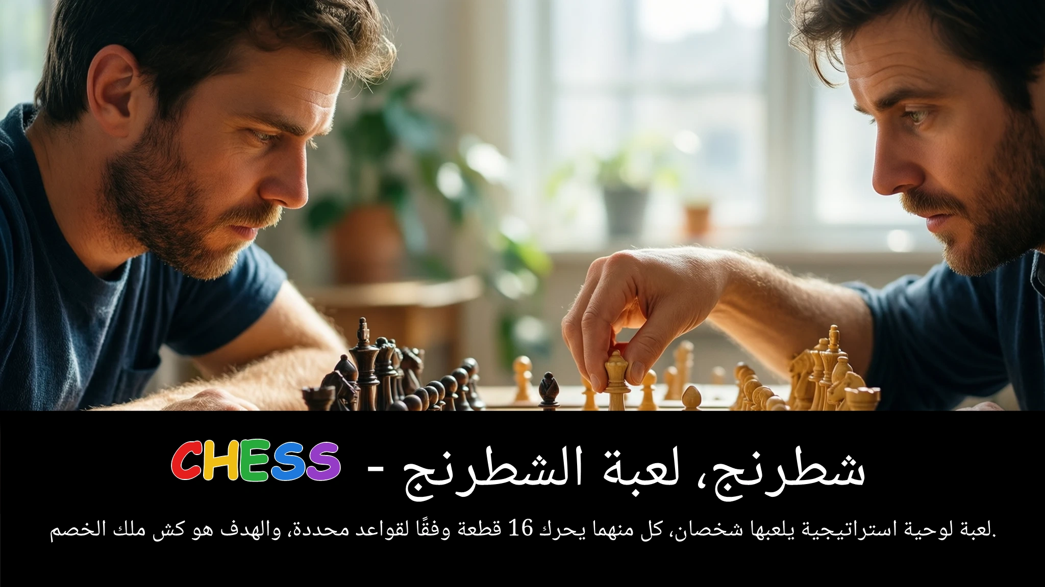 Arabic Illustration for chess